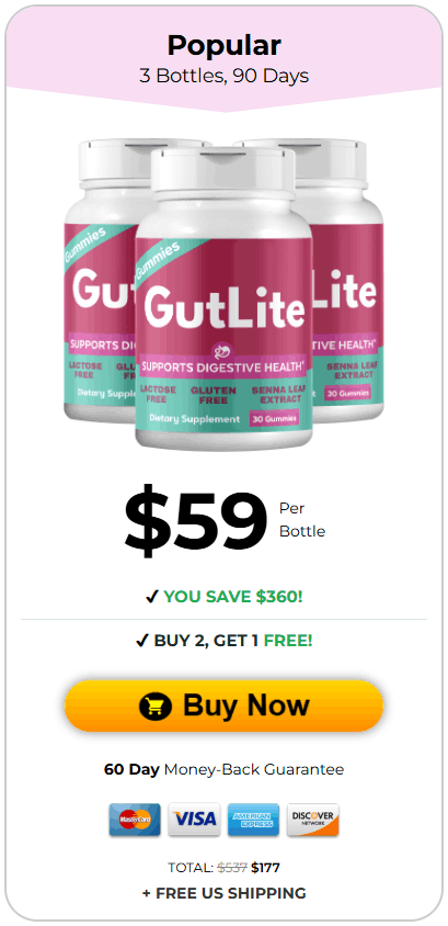 Order GutLite 3 Bottles